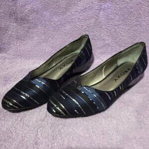 PROXY Blues/Silver Women’s Emastine Dress Wedge Heels Shoes Size 6.5M NWT